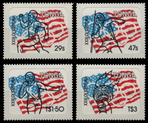 Tonga 1984 - Mi-Nr. 890-893 ** - MNH - Olympia Los Angeles
