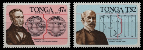 Tonga 1984 - Mi-Nr. 896-897 ** - MNH - G.Airy & S.Fleming