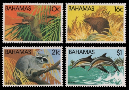 Bahamas 1982 - Mi-Nr. 516-519 ** - MNH - Wildtiere / Wild animals