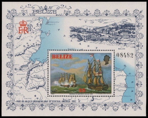 Belize 1982 - Mi-Nr. Mi.Nr. Block 48 ** - MNH - Schiffe / Ships