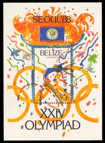 Belize 1988 - Mi-Nr. Block 96 ** - MNH - Olympia Seoul