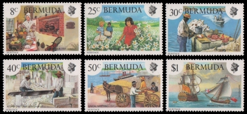 Bermuda 1981 - Mi-Nr. 395-400 ** - MNH - Tradition