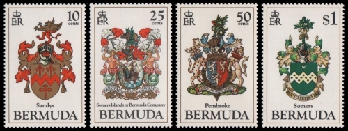 Bermuda 1983 - Mi-Nr. 422-425 ** - MNH - Wappen / Coat of Arms