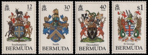 Bermuda 1984 - Mi-Nr. 446-449 ** - MNH - Wappen / Coat of Arms