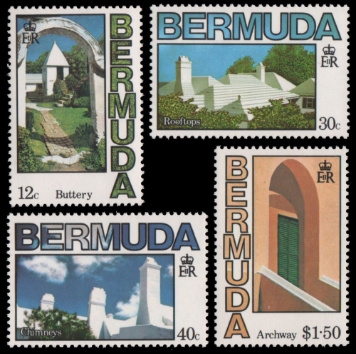 Bermuda 1985 - Mi-Nr. 450-453 ** - MNH - Architektur