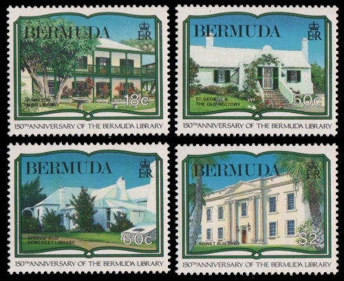Bermuda 1989 - Mi-Nr. 565-568 ** - MNH - Nationalbibliothek