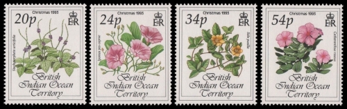 BIOT 1993 - Mi-Nr. 144-147 ** - MNH - Blumen / Flowers