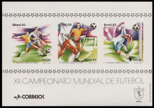 Brasilien 1982 - Mi-Nr. Block 48 ** - MNH - Fußball / Soccer, football