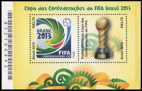 Brasilien 2013 - Mi-Nr. Block 163 ** - MNH - Fußball / Soccer