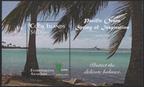 Cook-Inseln 2010 - Mi-Nr. Block 221 ** - MNH - Fauna - Flora