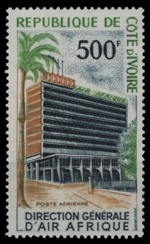 Elfenbeinküste 1967 - Mi-Nr. 310 ** - MNH - Bauwerke