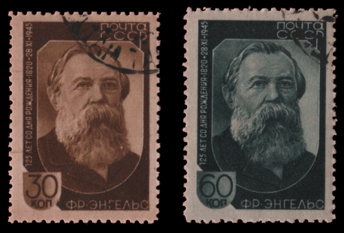 Russia / Sowjetunion 1945 - Mi-Nr. 992-993 gest / used - Engels