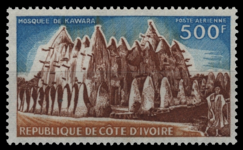 Elfenbeinküste 1972 - Mi-Nr. 405 ** - MNH - Moschee