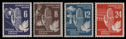 DDR 1950 - Mi-Nr. 276-279 ** - MNH