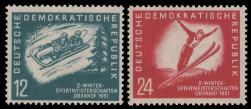 DDR 1951 - Mi-Nr. 280-281 ** - MNH