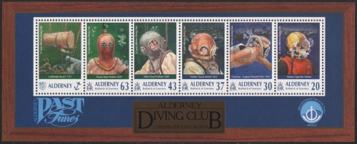 Alderney 1998 - Mi-Nr. Block 4 ** - MNH - Tauchen / Diving