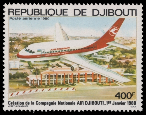 Dschibuti 1980 - Mi-Nr. 270 ** - MNH - Flugzeuge / Airplanes