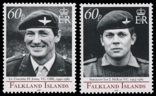 Falkland 2006 - Mi-Nr. 972-973 ** - MNH - Viktoriakreuz
