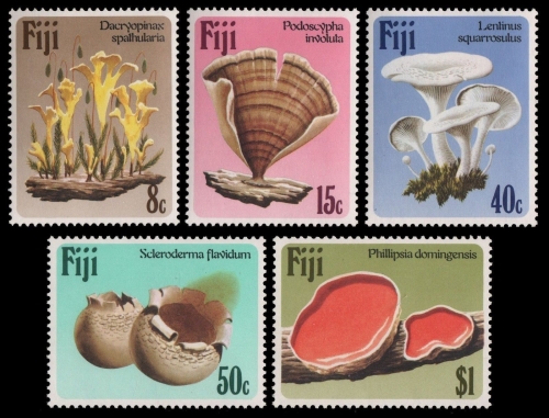Fidschi 1984 - Mi-Nr. 494-498 ** - MNH - Pilze / Mushrooms