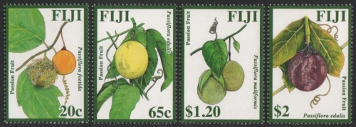 Fidschi 2009 - Mi-Nr. 1279-1282 ** - MNH - Früchte / Fruits