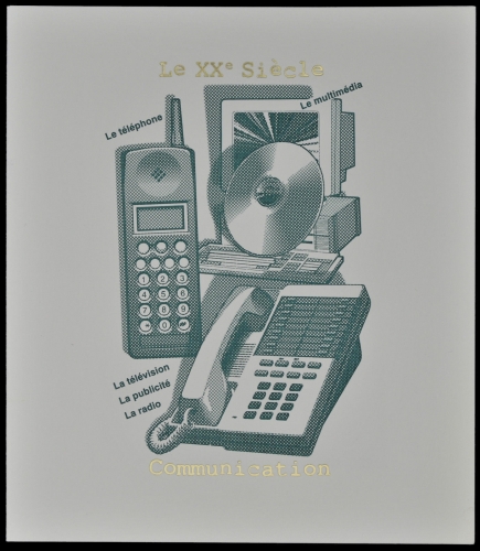 Frankreich 2000 - Mi-Nr. 3512-3516 - KLB - Erstagsheft - Kommunikation