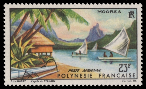 Franz. Polynesien 1964 - Mi-Nr. 43 ** - MNH - Schiffe / Ships