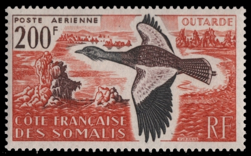 Französische Somaliküste 1960 - Mi-Nr. 333 ** - MNH - Vögel / Birds