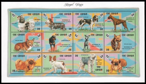 Gambia 1993 - Mi-Nr. 1667-1678 ** - MNH - Hunde / Dogs