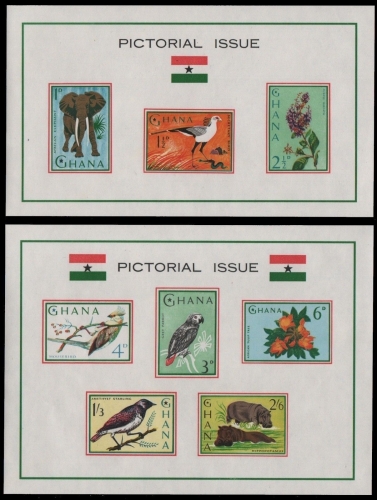 Ghana 1964 - Mi-Nr. Block 14-15 ** - MNH - Flora & Fauna
