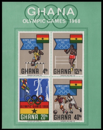 Ghana 1969 - Mi-Nr. Block 33 ** - MNH - Olympia Mexiko
