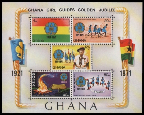 Ghana 1971 - Mi-Nr. Block 42 ** - MNH - Pfadfinder / Scouts