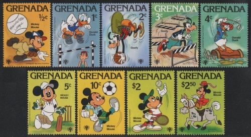 Grenada 1979 - Mi-Nr. 991-999 ** - MNH - Walt Disney