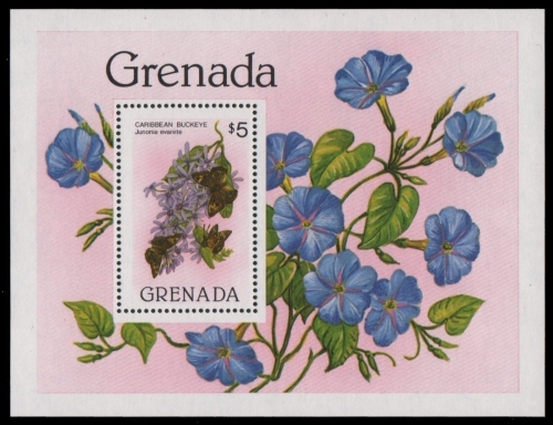 Grenada 1982 - Mi-Nr. Block 104 ** - MNH - Schmetterlinge / Butterfly