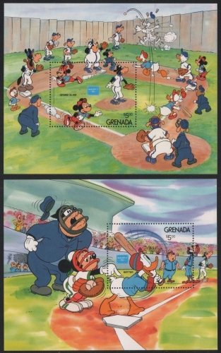 Grenada 1986 - Mi-Nr. Block 158-159 ** - MNH - Walt Disney