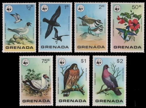 Grenada 1978 - Mi-Nr. 881-887 ** - MNH - Vögel / Birds