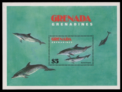 Grenada-Grenadinen 1983 - Mi-Nr. Block 71 ** - MNH - Wale / Whales