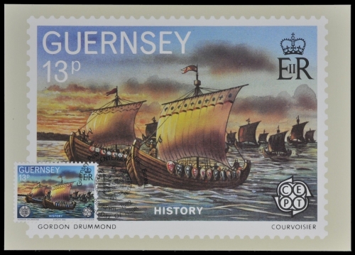 Guernsey 1982 - Mi-Nr. 246 - Maxikarte - Schiffe / Ships