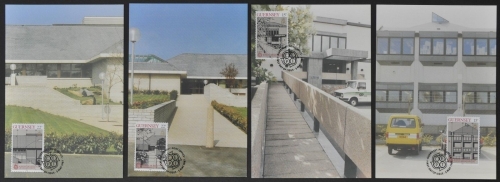 Guernsey 1987 - Mi-Nr. 389-392 - 4 Maxikarten - Europa CEPT