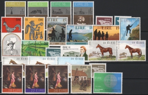 Irland 1981 - in den Hauptnummern kompletter Jahrgang - ** - MNH