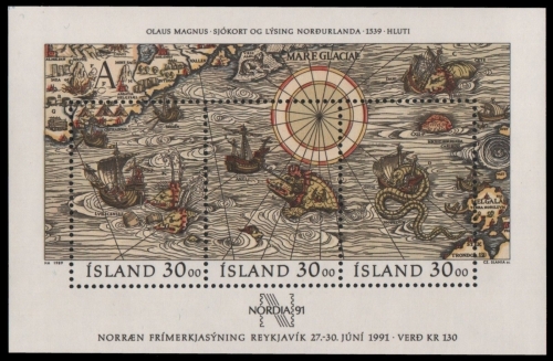 Island 1989 - Mi-Nr. Block 10 ** - MNH - Tag der Briefmarke