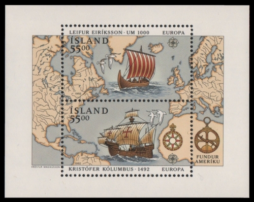 Island 1992 - Mi-Nr. Block 13 ** - MNH - Schiffe / Ships