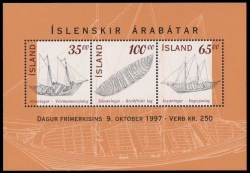 Island 1997 - Mi-Nr. Block 20 ** - MNH - Schiffe / Ships