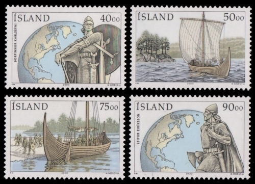 Island 2000 - Mi-Nr. 945-948 ** - MNH - Schiffe / Ships