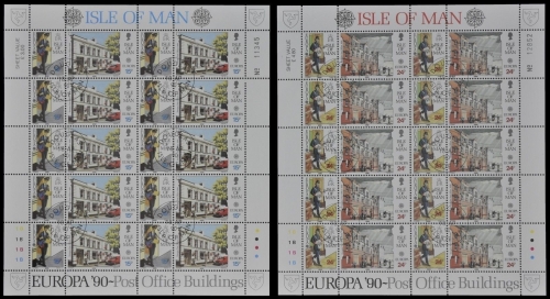 Isle of Man 1990 - Mi-Nr. 427-430 gest / used - KLB - Europa 90
