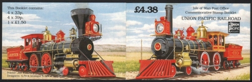 Isle of Man 1992 - Mi-Nr. Markenheft 28 ** - MNH - Eisenbahn / Trains