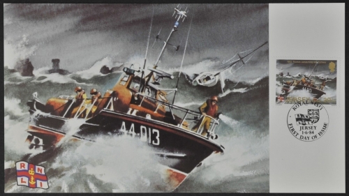 Jersey 1984 - Mi-Nr. 329 - Maxikarte - Boote / Boats