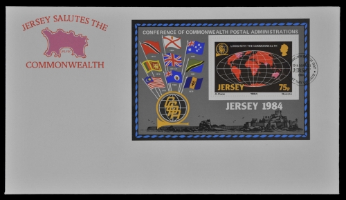 Jersey 1984 - Mi-Nr. Block 3 - CCPA - FDC
