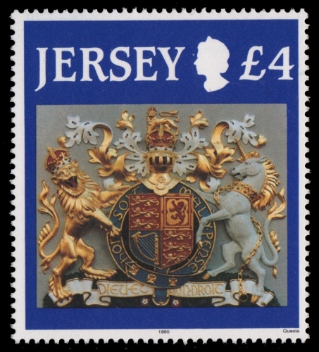 Jersey 1995 - Mi-Nr. 687 ** - MNH - Wappen / Coat of Arms
