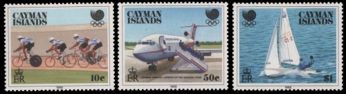 Kaiman-Inseln 1988 - Mi-Nr. 608-610 ** - MNH - Olympia Seoul