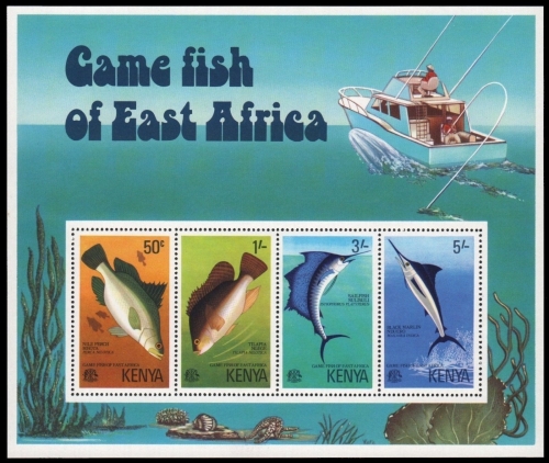 Kenia 1977 - Mi-Nr. Block 4 ** - MNH - Fische / Fish